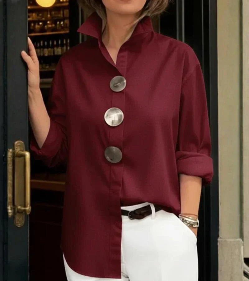 Grazia | Elegant Mid‑Season Blouse