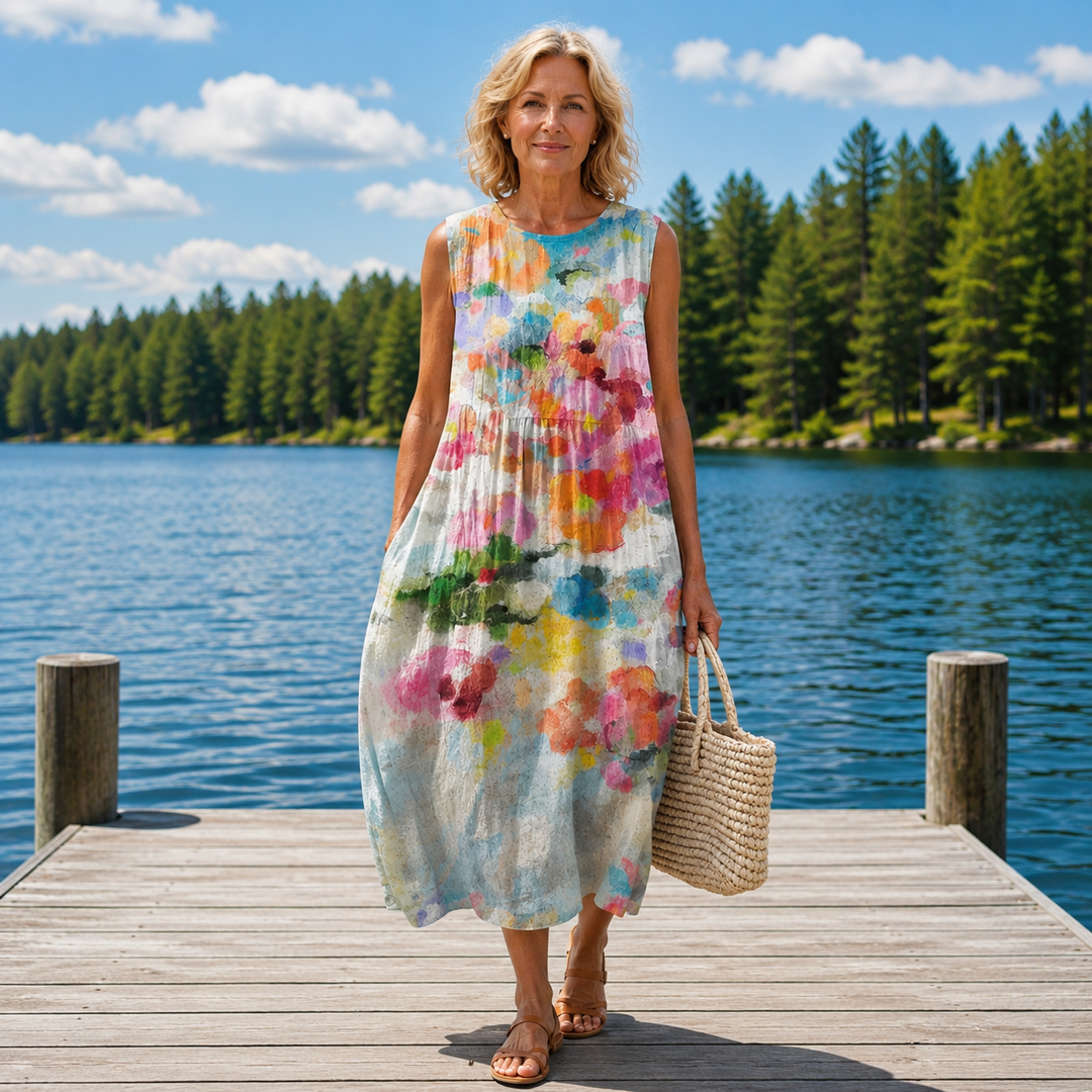 Margot™ | Soft Floral Summer Dress