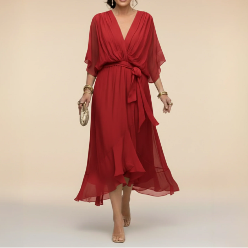 Monica™ | V-Neck Dress