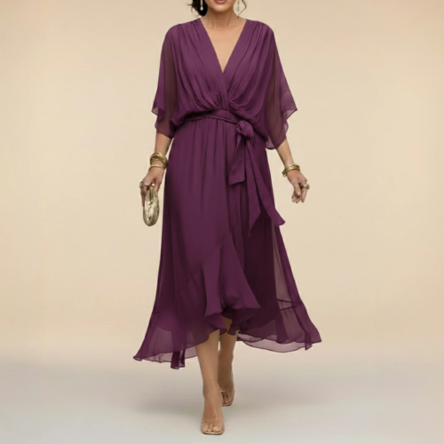 Monica™ | V-Neck Dress