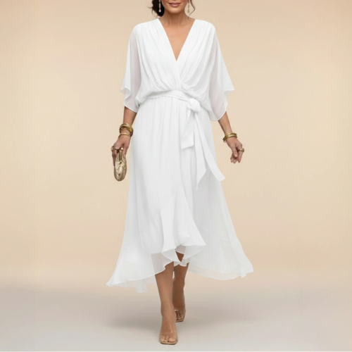 Monica™ | V-Neck Dress