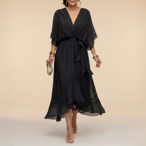 Monica™ | V-Neck Dress