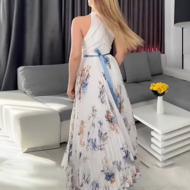 Isabella™ | Pleated Maxi Dress